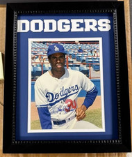 Los Angeles Baseball Team J. Offerman Auto- 11x14 Framed Photos