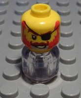 Lego Figur ZubehöR Kopf Mann Pirat