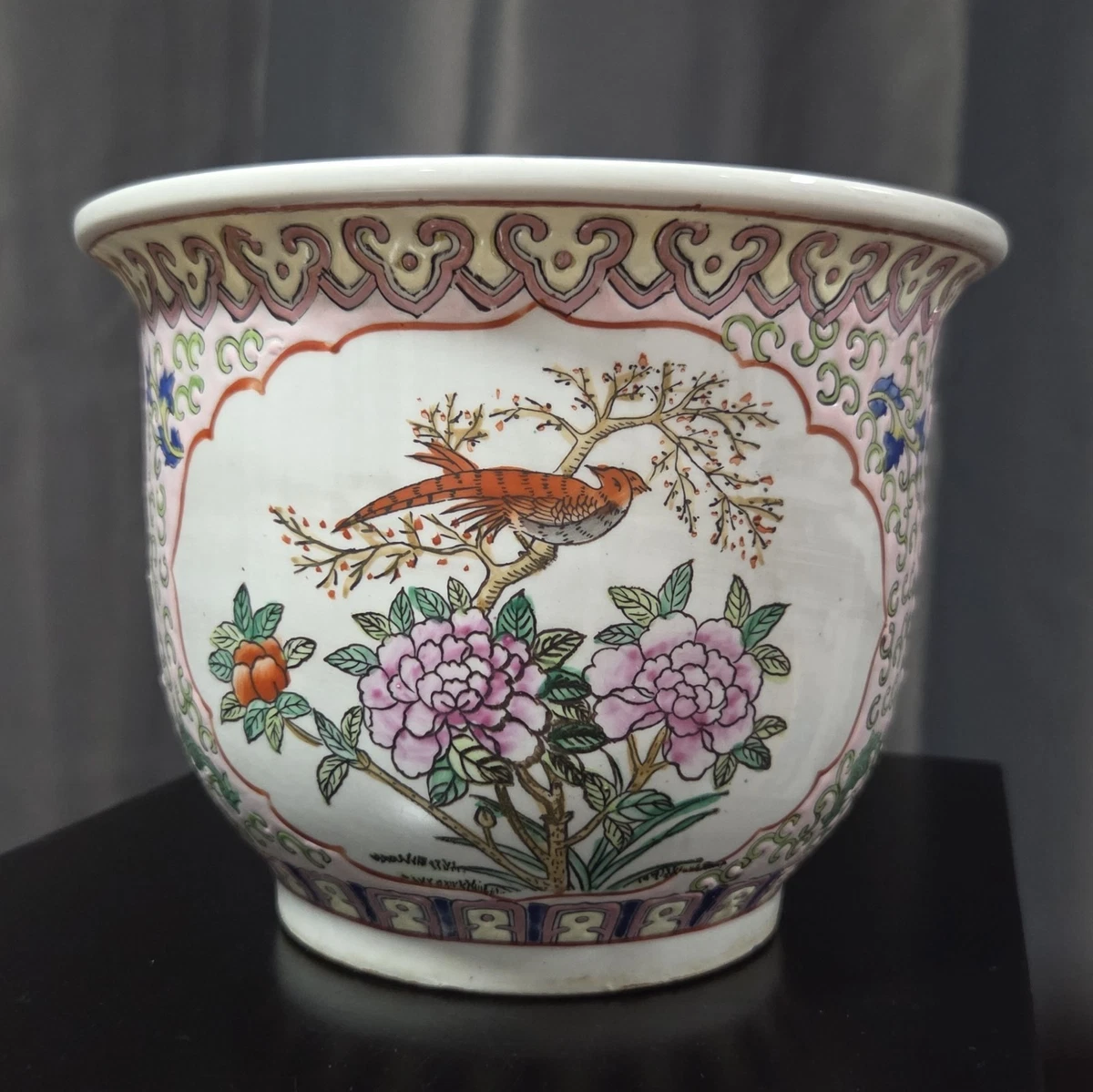中国花盆古董陶瓷花盆| eBay