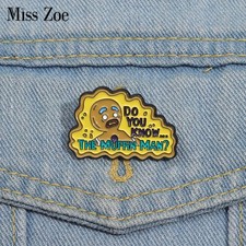 DO YOU KNOW THE MUFFIN MAN Enamel Pins Custom Game Character Brooches Lapel Badg
