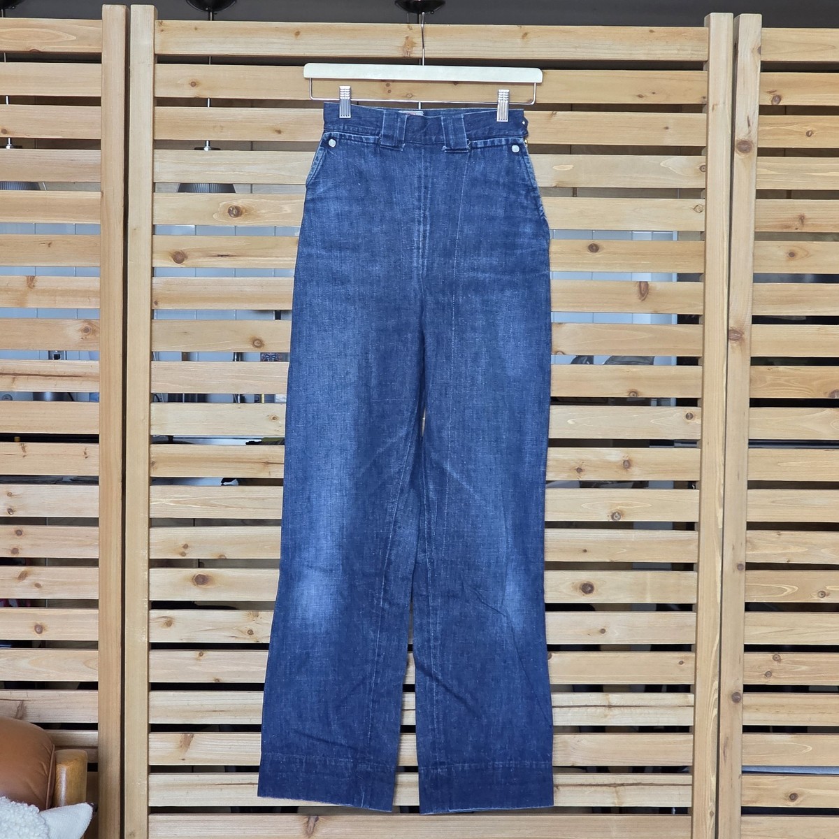 リーバイス　levis ヴィンテージ　デニムファミリー　DENIMFAMILY Vintage Levi's Family Denim Side Zip Pearl Snap Ranch Jeans, 23