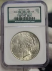 1922 US Peace Silver $1 Binion Collection NGC MS63