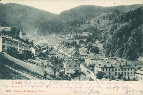 Postcard Triberg 1915 Black Forest (No.844)