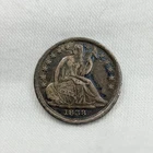 1838-P Seated Liberty Half Dime H10C Key Date Silver Philadelphia Mint Coin
