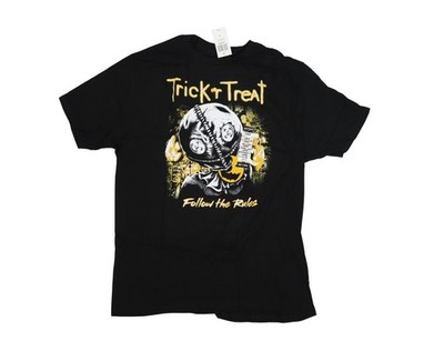 Ripple Junction Trick R Treat Sam Shirt Mens Large Black Halloween Horror Tee