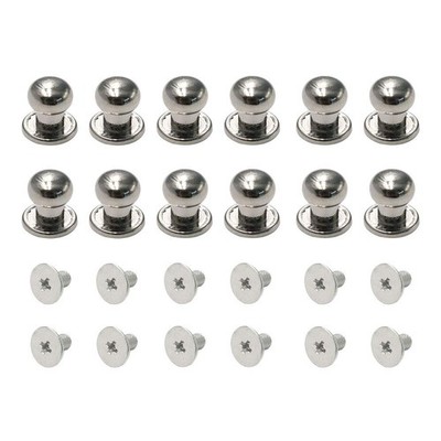 12pcs 0.31'' x 0.39'' Mini Drawer Pulls, Round Cabinet Knobs Handles Pulls for D