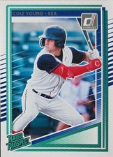 !!!     COLE YOUNG  RC  /  JULIO RODRIGUEZ    BASEBALL  CARD LOT  $$