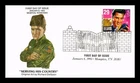 DR JIM STAMPS US ELVIS PRESLEY LEGENDS OF MUSIC FDC SERVING HIS COUNTRY COVER