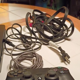 Sony PlayStation 4 Slim Black Console Wi-Fi HDMI USB-A with Controller & Cables