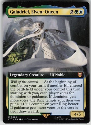 MTG TCG Galadriel, Elven-Queen (Extended Art) M The Lord of the Rings 88