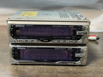 Kenwood 1DIN+1DIN MD Cassette Deck M707 X707 DSP EQ New Power