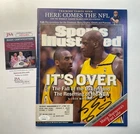 SHAQUILLE O'NEAL SHAQ Autograph Signed Sports Illustrated NBA LA Lakers Kobe COA