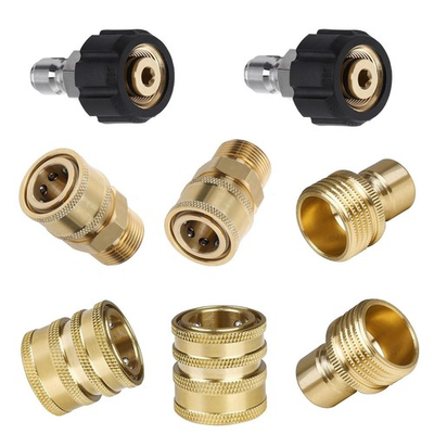 #ad #ad Pressure Washer Quick Connect Kit Quick Disconnect Kit M22 Swivel to 3 8#x27;#x27; ... $25.04