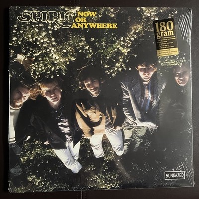 Spirit Now or Anywhere LP Vinyl Record 180 Gram Sundazed 2000 Repress New Sealed