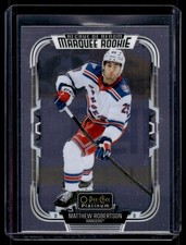 2025-26 O-Pee-Chee Platinum Marquee Rookie Matthew Robertson. Rookie #241