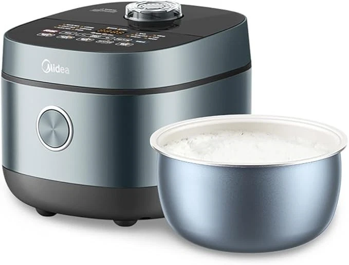 8 Cups Uncooked Rice Cooker, Non-Stick Ceramic Rice Cooker with Celadon Coated I