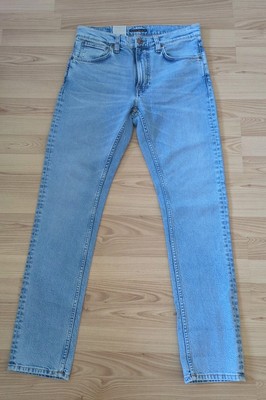 NEU Nudie Jeans Lean Dean (Carrot Shape) Blue Noise  32/32