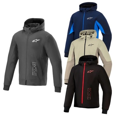 Alpinestars Radium Tech Herren Motorrad Hoodie CE Motorrad Kapuzenjacke