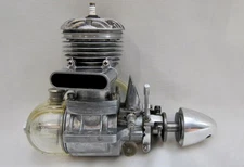 Vintage Anderson Spitfire 65 Series 6100 Spark Ignition Model Airplane Engine