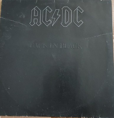 Vinyl-LP  AC/DC   ''Back in Black''  Vinyl near mint von  1980