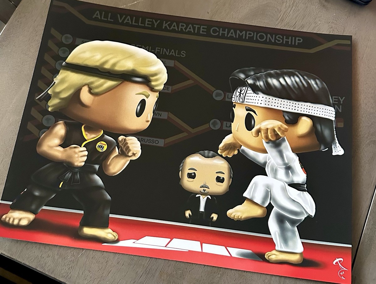The Karate Kid Daniel Larusso And Johnny Lawrence Cobra Kai funko