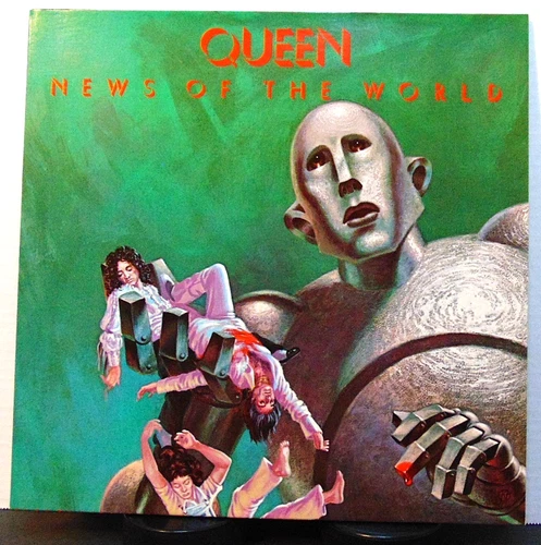 Queen – News of the World  - 1977 Elektra 6E-112 Rock Vinyl LP Record Album NM-