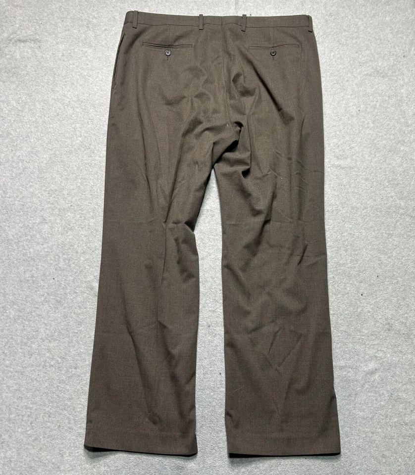Daniel Cremieux Pants Mens 40 X 30 Brown Signature Collection Straight Fit - Image 2 of 4
