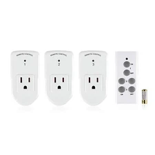 BN-LINK Wireless Remote Control Socket Electrical Outlet Switch Automation White