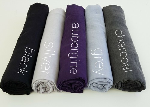 LARGE MAXI LADIES PLAIN HIJAB VISCOSE/RAYON SHAWL OVERSIZE SCARF SARONG WRAP TR - Picture 10 of 59