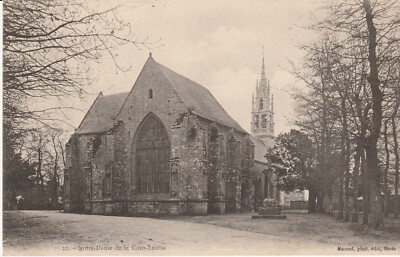 Old postcard Notre Dame de la Cour Lantic