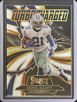 Ezekiel Elliott - 2020 Panini Select Football - Turbocharged #T3