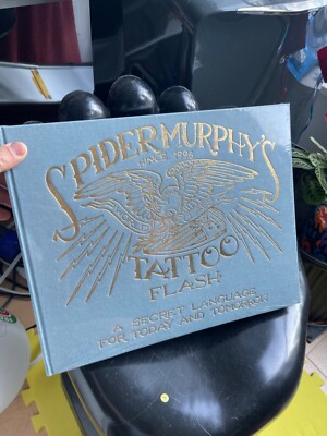 Giant SPIDER MURPHY S Hardcover Tattoo Flash Book Volume 2 Sailor Jerry