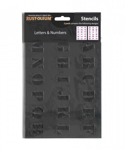 Rust-Oleum Stencils Letters And Numbers – 2 Pack