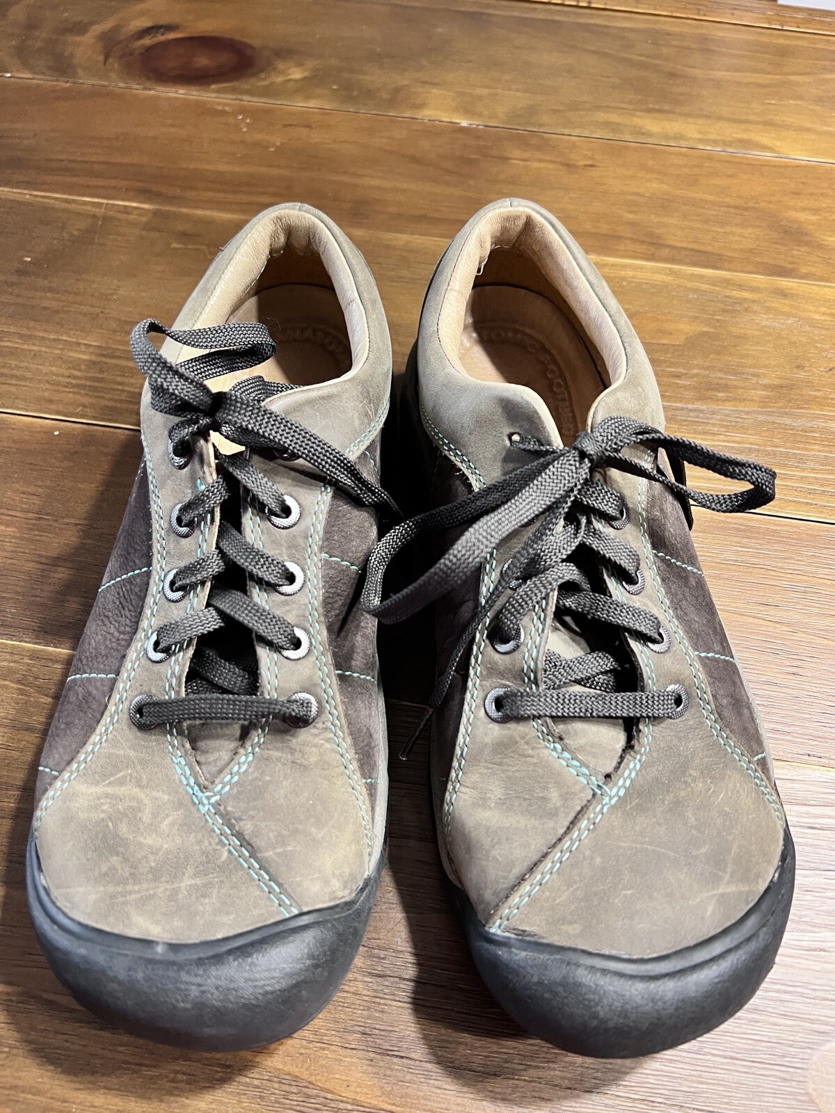 Scarpe da ginnastica KEEN da donna taglia 9 M in pelle marrone Presidio scarpe da trekking outdoor acqua