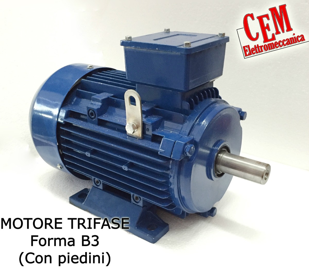 Dreiphasen Getriebemotor 2 PS 1,5kW | 56 U/min Mit Hohlwelle 28mm