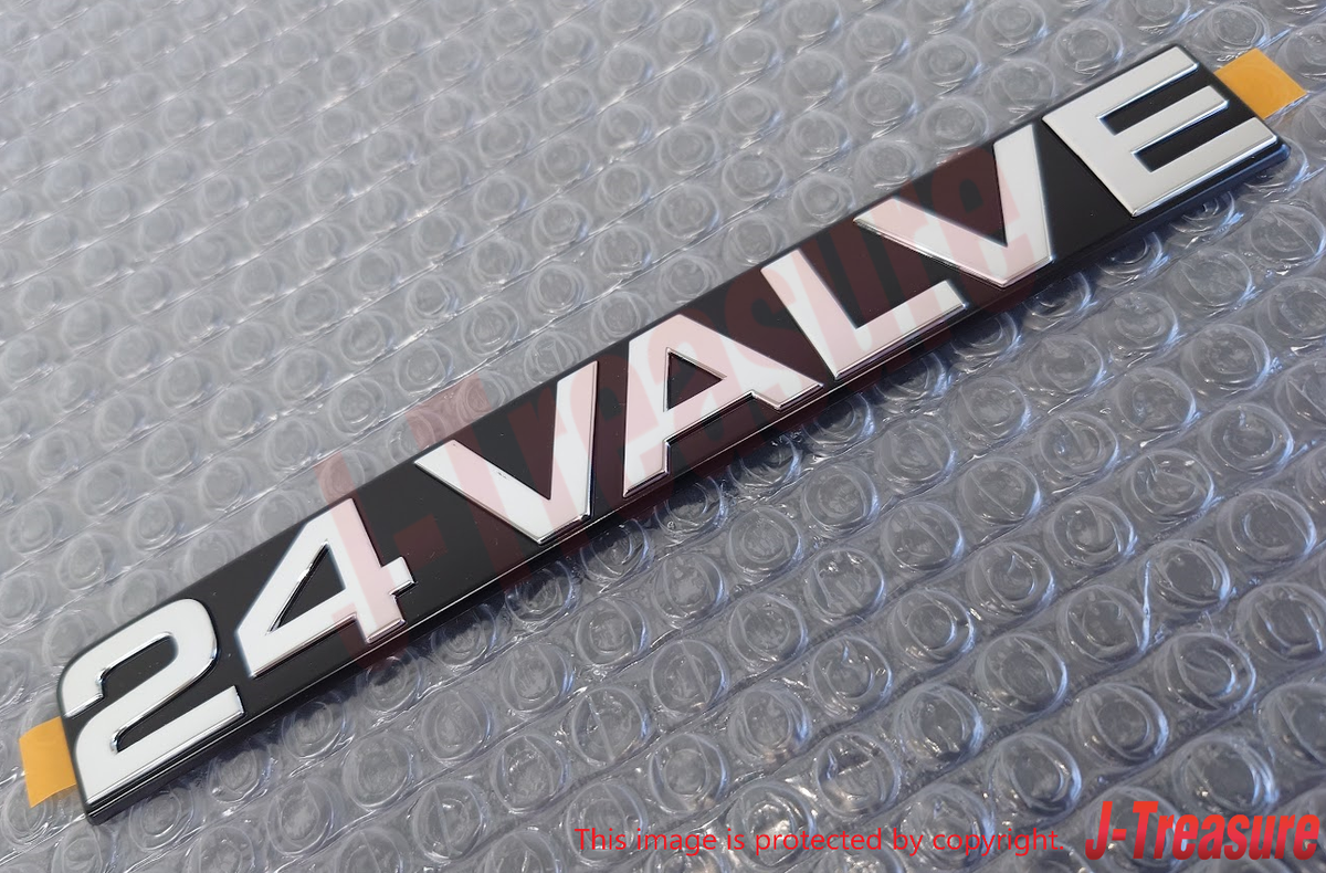 TOYOTA Genuine Back Door 24VALVE Emblem Plate 75432-60010 LAND