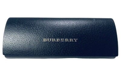 Brand New Authentic Burberry Eyeglass Case Black LWH 16X5.5X3 cm