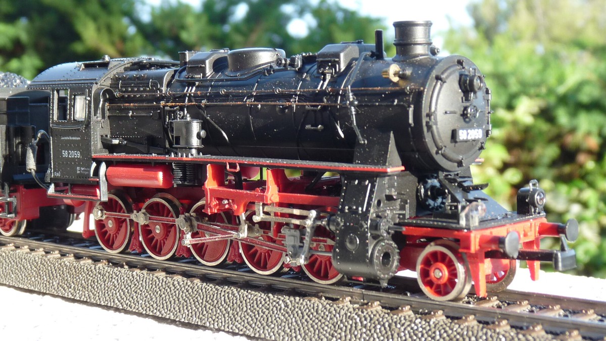Roco BR 58 HOゲージ 鉄道模型 43203 Roco BR 58 2059 SNCF Echelle HO Locomotive à Vapeur - Noire (4112