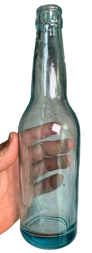 Antique AB Anheuser-Busch Anheuser Adolphus Busch Bud Embossed Beer Bottle MINT