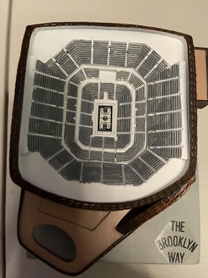 ブルックリン ネッツ ミニ アリーナ レプリカ 10 周年 バークレイズ センタ Brooklyn Nets Mini Arena Replica 10 Years Barclays Center