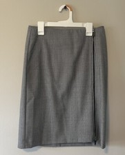 Vintage Ralph Lauren Houndstooth Side Zip Skirt 4