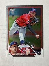 2023 TOPPS CHROME UPDATE SERIES TANNER BIBEE RC ROOKIE BASEBALL CARD #USC94