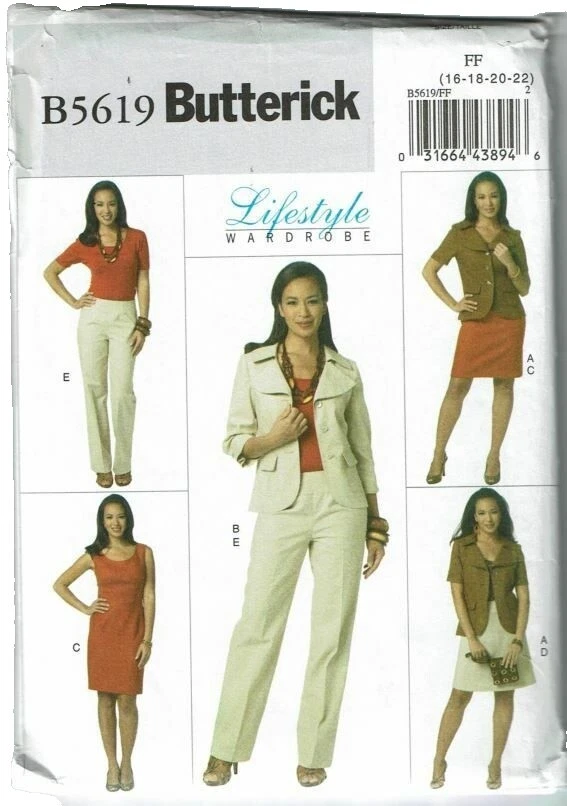 Patrones de costura Traje sin cortar