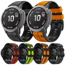 QuickFit Band For Garmin Fenix 7 7X 6 6X Pro 5 5X 965 955 S70 S62 Silicone Strap