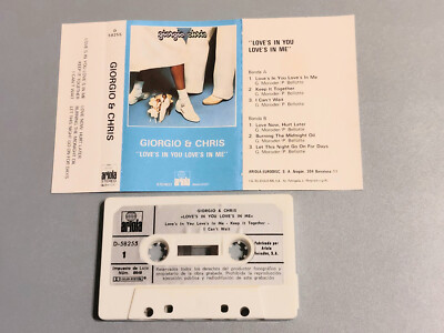 GIORGIO (MORODER) & CHRIS '' Love´s in you love´s in me '', MC tape Kassette