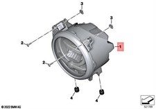 BMW Genuine K35 0L33 0L43 Led Headlight 63128395642 for sale 