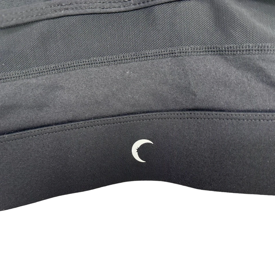 ZYIA Active 女式 All Star Zip Back One More Rep 运动文胸 尺寸 M 黑色 — 第 4/4 张图片