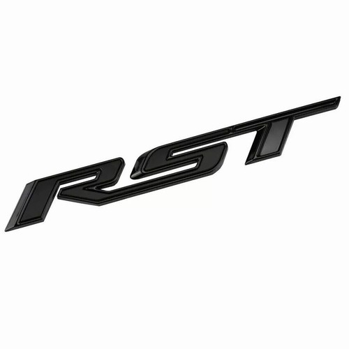 4pack OEM Silverado RST Z71 Emblem Nameplate Badge Kit for 2019-25 Black - Picture 8 of 9