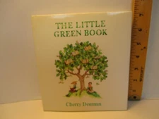 art book LITTLE GREEN BOOK by CHERRY DENMAN 1990 Stewart Tabori & Chang hc + dj