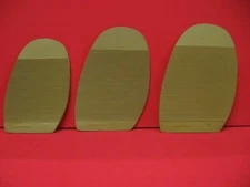 GoodYear  Neolite Protective Half Sole Guards - Taps -Shoe Repair - TAN COLOR